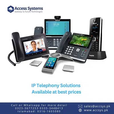 IP Phone Cisco | Grandstream | Polycom | Dlink Avaya VOIP pbx Exchange 4