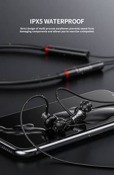 Lenovo Neckband / Hanging Headphones HE05X 2