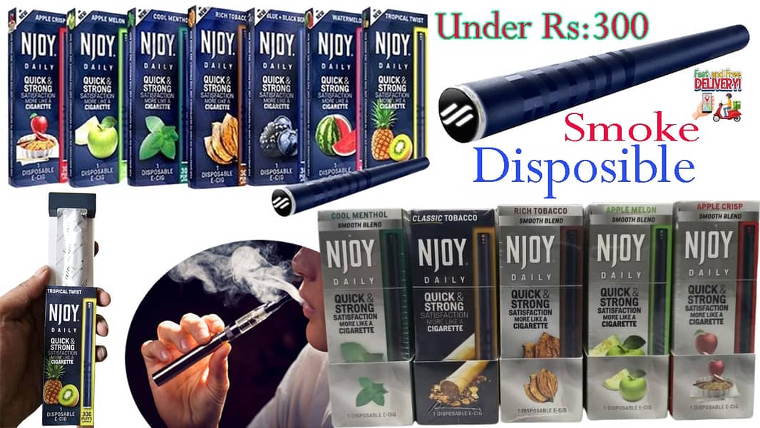 Imported Vape + pod  flavour available in stock 12