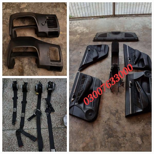 Honda civic reborn genuine Hybrid bumper and all parts available 16