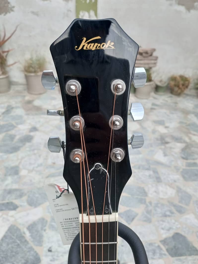 Brand New Jumbo Blue Color Guitar 5