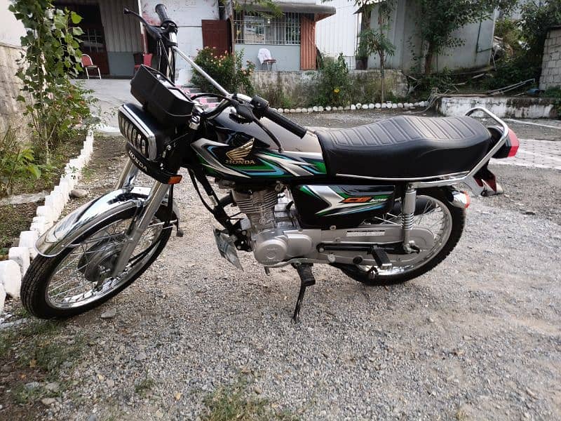 HONDA CG 125 Aj&k Registered 2023 1