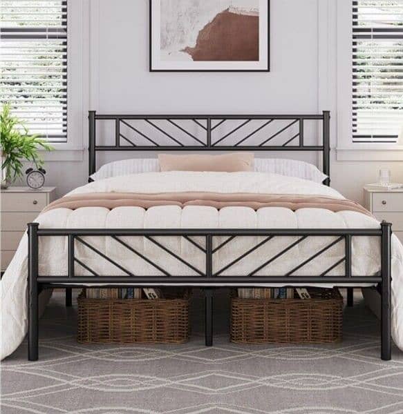 Luxury Iron Double Bed 11