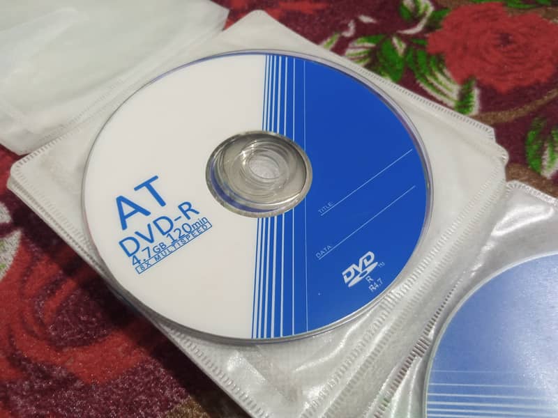 17 Blank DVD-R disks 0
