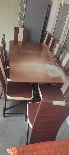 Dining Table 8 chair set 0