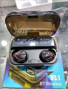 M10 TWS Earphones Wireless Earphone Touch Bluetooth Earplugs In The Ea