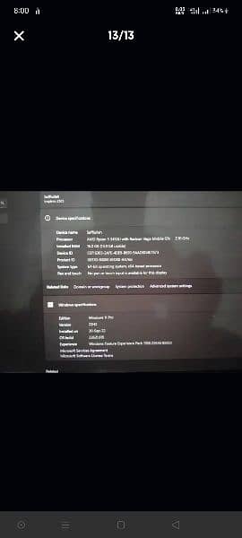 Dell Ryzen 5 3505U 8