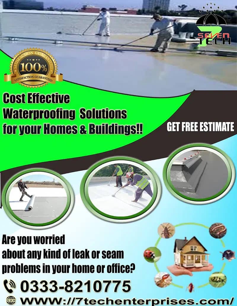 Heat Proofing WaterProofing Water Tank Cleaning Termite Proofing 4