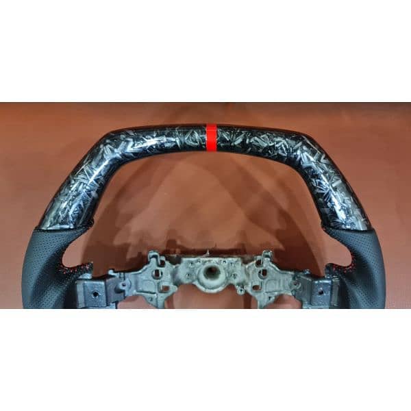 Toyota forged Corolla/yaris/Axio carbon fiber dip  steering wheel ring 4