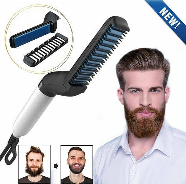 Beard comb straightener 0