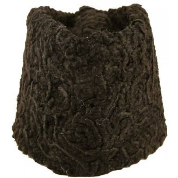 Karakul / Camel Skin Jinnah Cap - Black Brown, Available 1