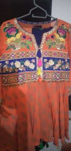 3pc embroidered suit rang ja. 0