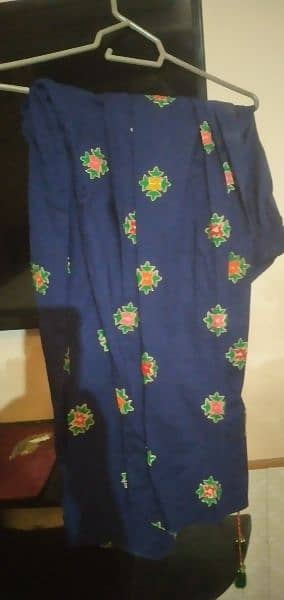 3pc embroidered suit rang ja. 3