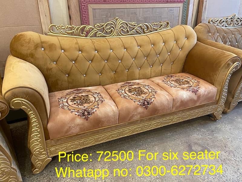 Sofa sets Six Seater with 10 years warranty 14