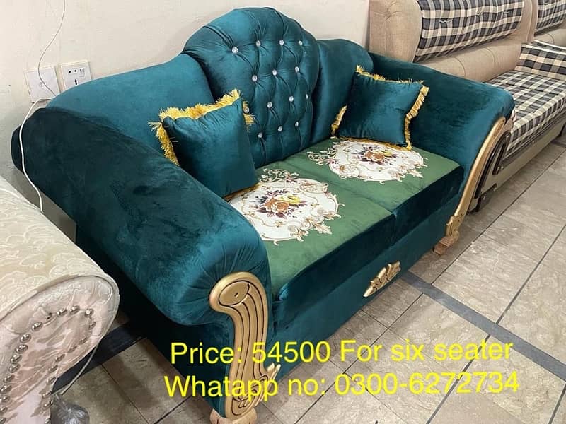 Sofa sets Six Seater with 10 years warranty 17