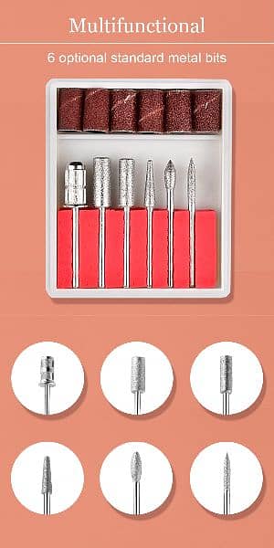 Nail and Polishing Kit, Artist and Jewelry Tool, mini drill kit 8