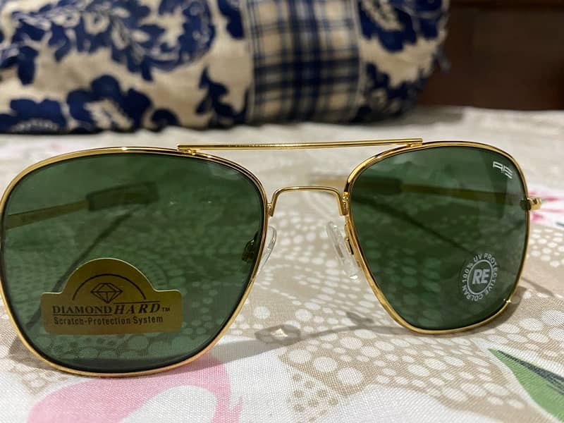 Randolph USA Classic Aviator Sunglasses for Men or Women 100% UV 4