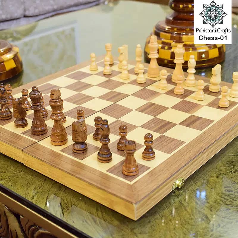 imported chess game fine quality foldable 0