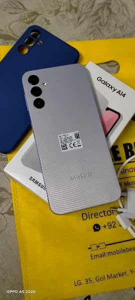 a14 Samsung 6/128 silver colour 2