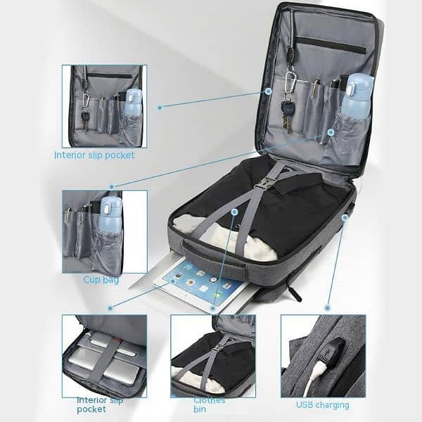 Laptop & Travel Backpack Imported|Laptop Bags 4