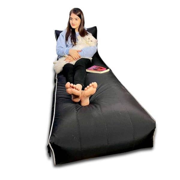 Wallow Bean Bag Bed Chair – Multipurpose Flip out Sofa. 1