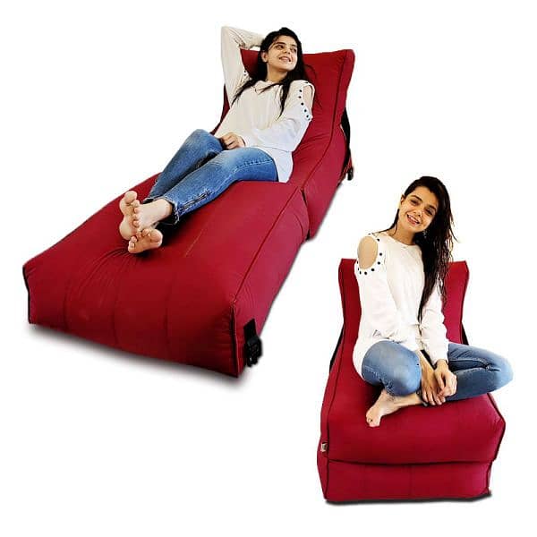 Wallow Bean Bag Bed Chair – Multipurpose Flip out Sofa. 3