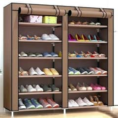 Double Dustproof And Dampproof Shoe Wardrobe Storage Organizer