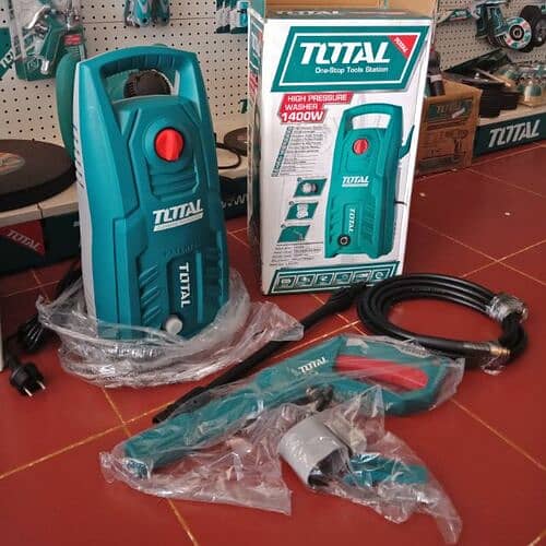 New) TOTAL Brand High Pressure Car Washer - 130 Bar 0