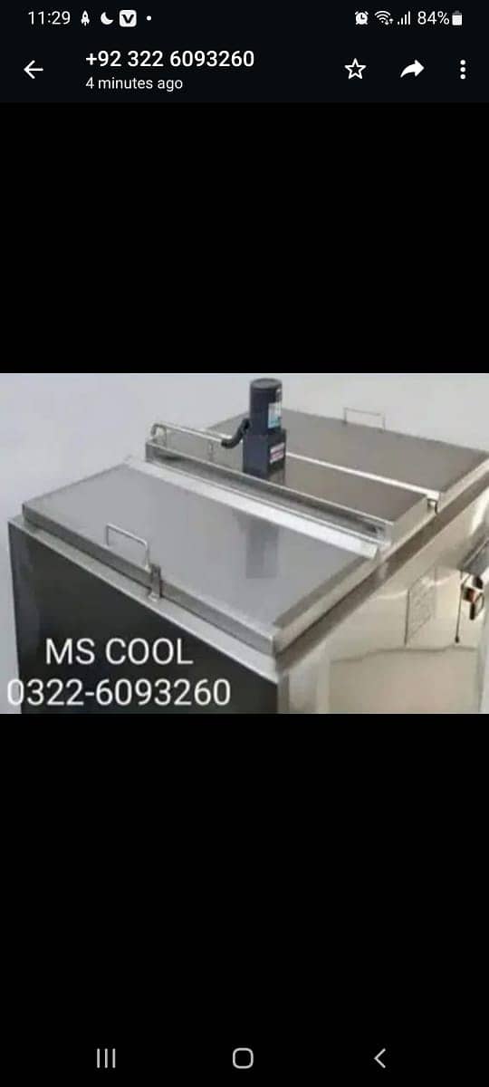 Milk chiller, Electric milk chiller, Milk Boiler, Milk colling 12