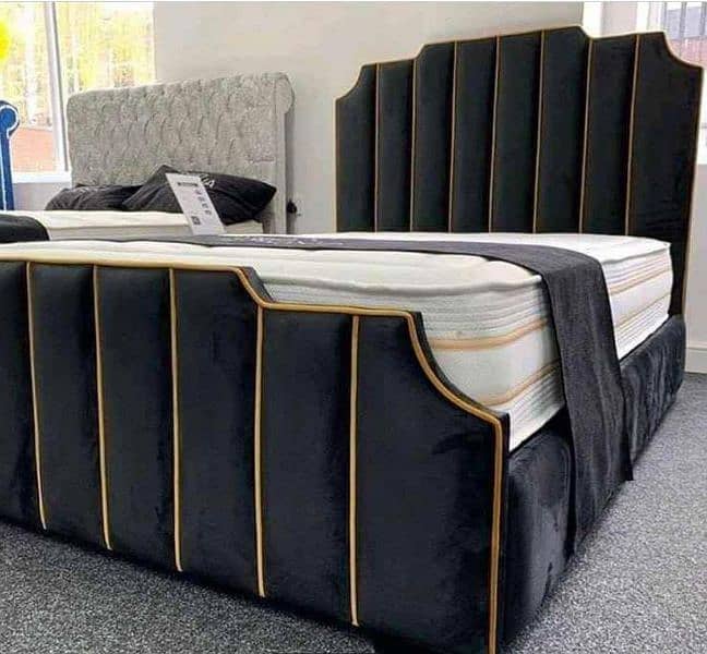 Poshish bed / bed / bed set / Furniture/bed dressing side table 18