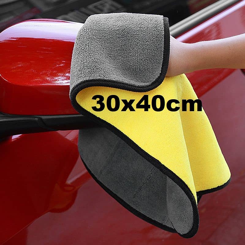 Micro Fiber cleaning cloth / towel 30x40 cm for car motorcycle office 1