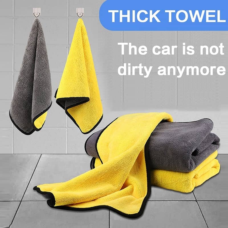 Micro Fiber cleaning cloth / towel 30x40 cm for car motorcycle office 5