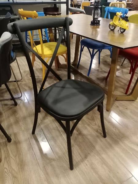 Dining Chair, Restaurant Cafe Furniture, Metal Dining Chairs 3