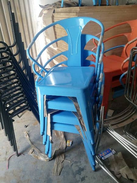 Dining Chair, Restaurant Cafe Furniture, Metal Dining Chairs 15