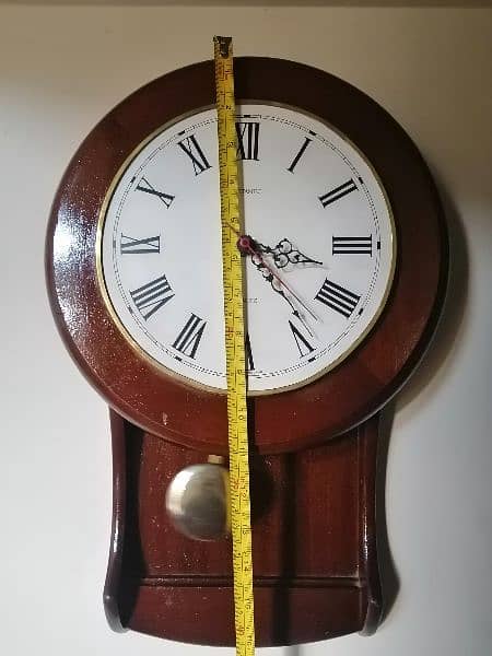 Wall Clock Wooden pendulum England 3