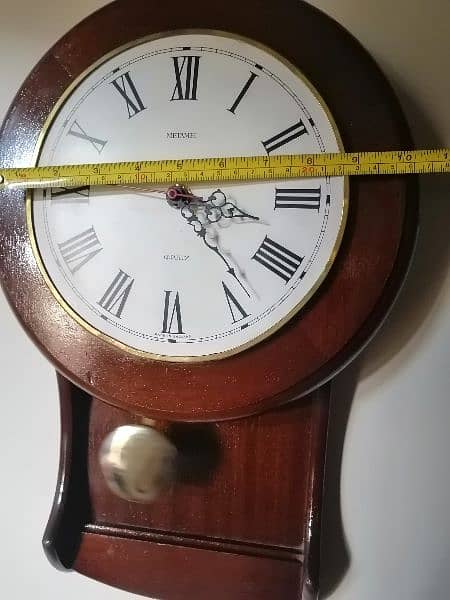 Wall Clock Wooden pendulum England 5