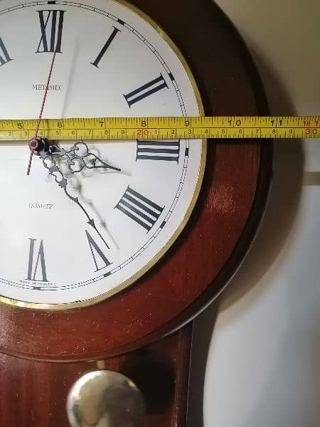 Wall Clock Wooden pendulum England 6