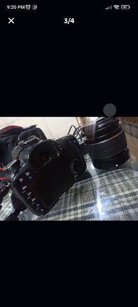 cannon 7D DSLR with 18-55mm lens 0