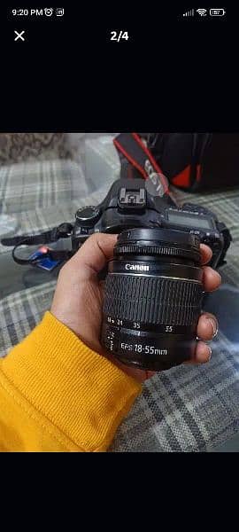 cannon 7D DSLR with 18-55mm lens 3