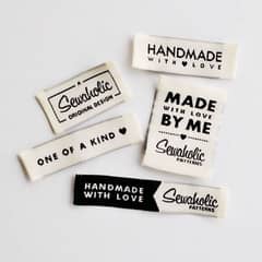 woven labels hang tags stickers paper bags