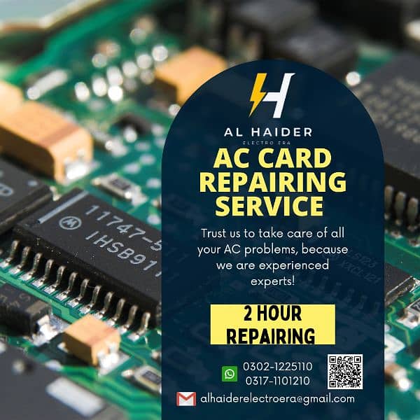 Ac card repairing service/solar inverter repair/ups/ac repair pcb/ac 8