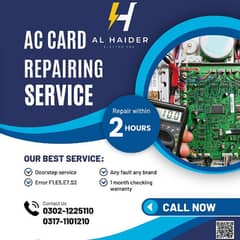 Ac card repairing/solar inverter repairing/ups/ac pcb repair/ac repair