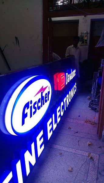 Neon lights, house name plates, signboards, calligraphy, 3D letters. . 14