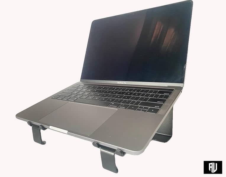 Universal Aluminum Notebook Detachable Stand brand new black color 0