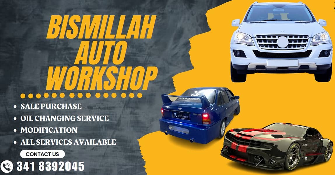 Car Auto Services Workshop 0