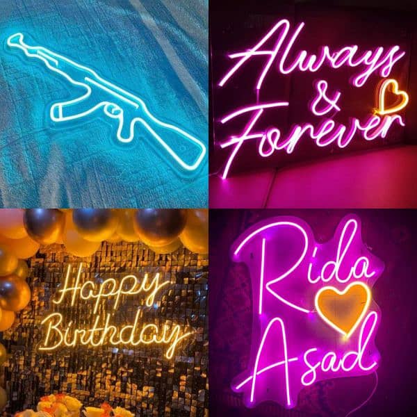 neon light | customize neon sign | sign board | 03125663703 0