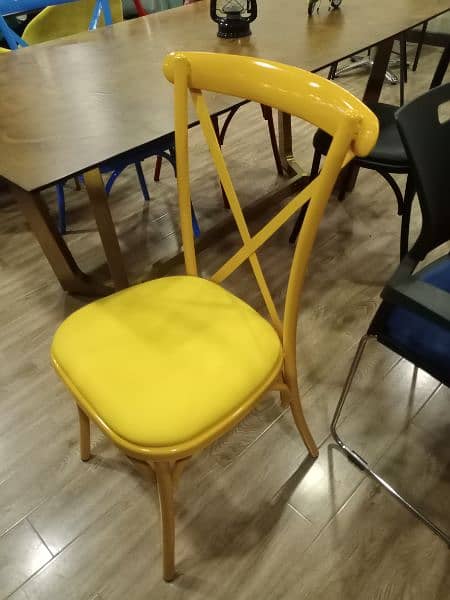 Metal Dining Chair, Restaurant Cafe Furniture, Imported Dining Chair 6