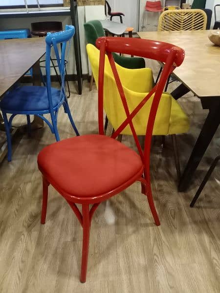 Metal Dining Chair, Restaurant Cafe Furniture, Imported Dining Chair 8