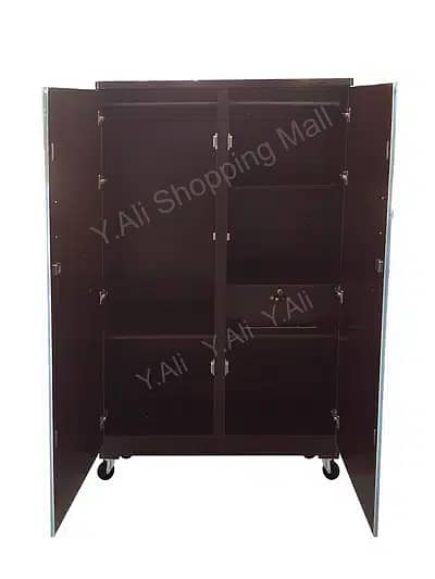 Wooden 6x4 feet two door 20" cuboard ( wardrobe Almari cabinet safe 1