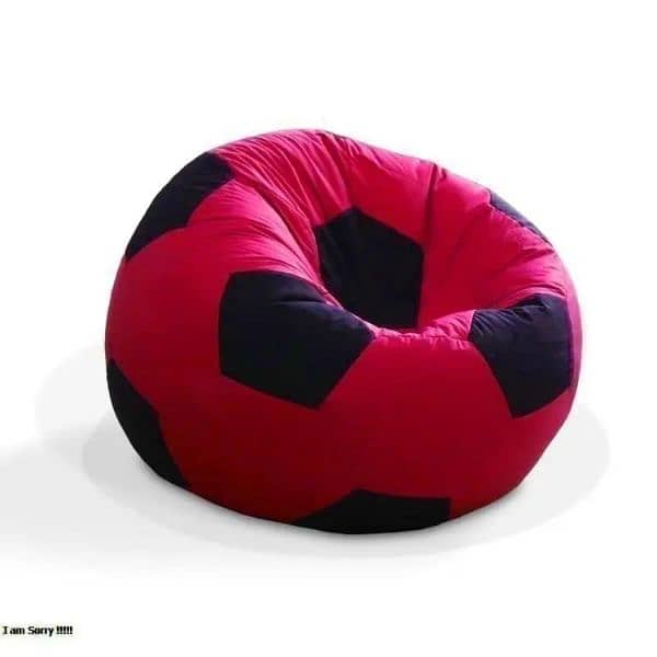 Fabric Football Bean Bag _Luxury Room Comfy Furniture _ Bean Bag Chair 1